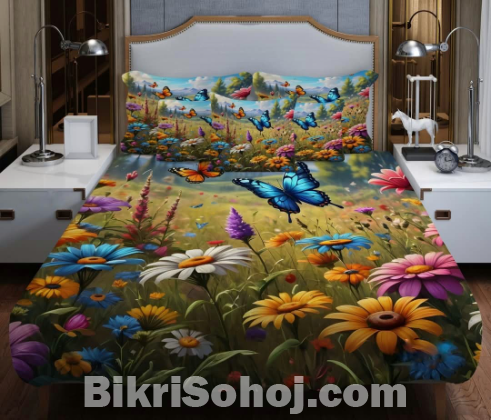 3 D বিছানার চাদর